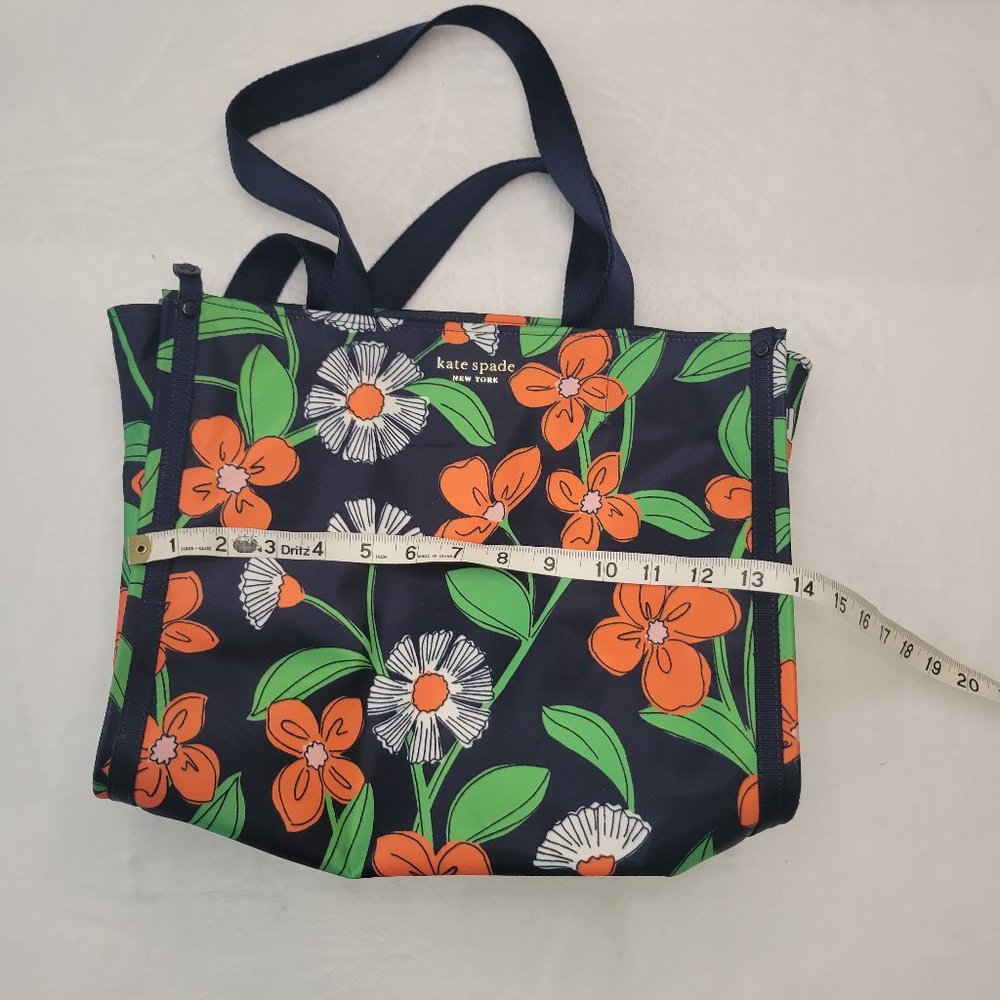 ♠️ kate spade ♠️ Little Better Sam Nylon Medium Shoulder Bag Rich Tote - Picture 4 of 7